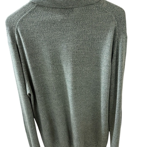 Dockers Men’s Size Xl 3 Button long Sleeve Pullover Green 100% Acrylic  Collar - Picture 2 of 4